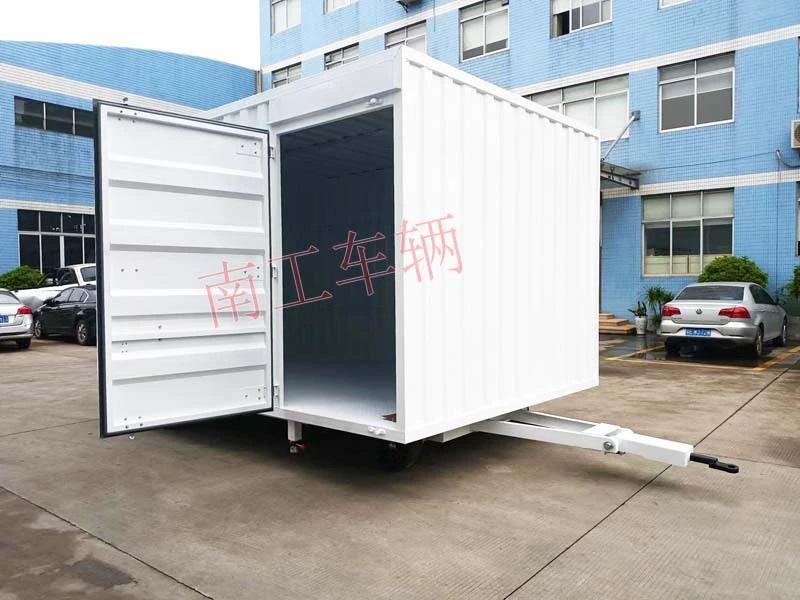 3吨箱式OD在线(中国)有限公司无动力全挂车