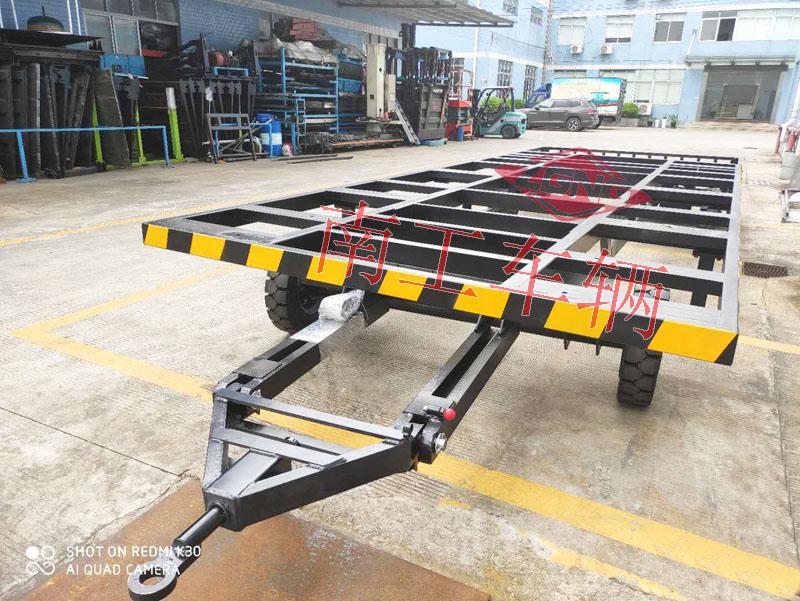 8吨骨架式OD在线(中国)有限公司 无动全挂车