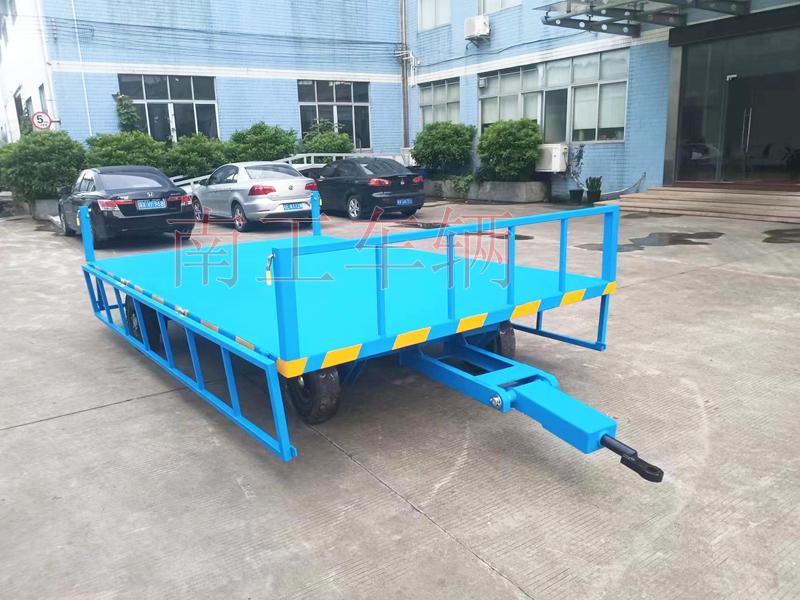 5吨下翻护栏型OD在线(中国)有限公司 无动力牵引工具拖车