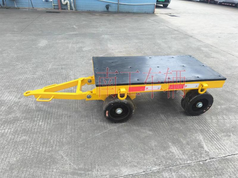2吨小型OD在线(中国)有限公司 带橡胶垫全挂车