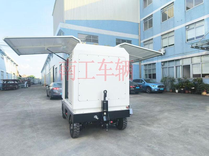2吨电动OD在线(中国)有限公司 飞翼箱式电动工具拖车